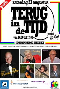 Poster seniorenmiddag Vlaardingen